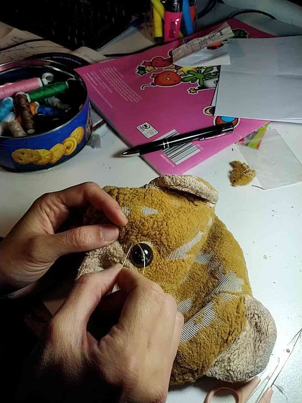 Repair in progress 2