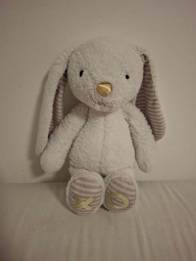 Grey bashful bunny plush