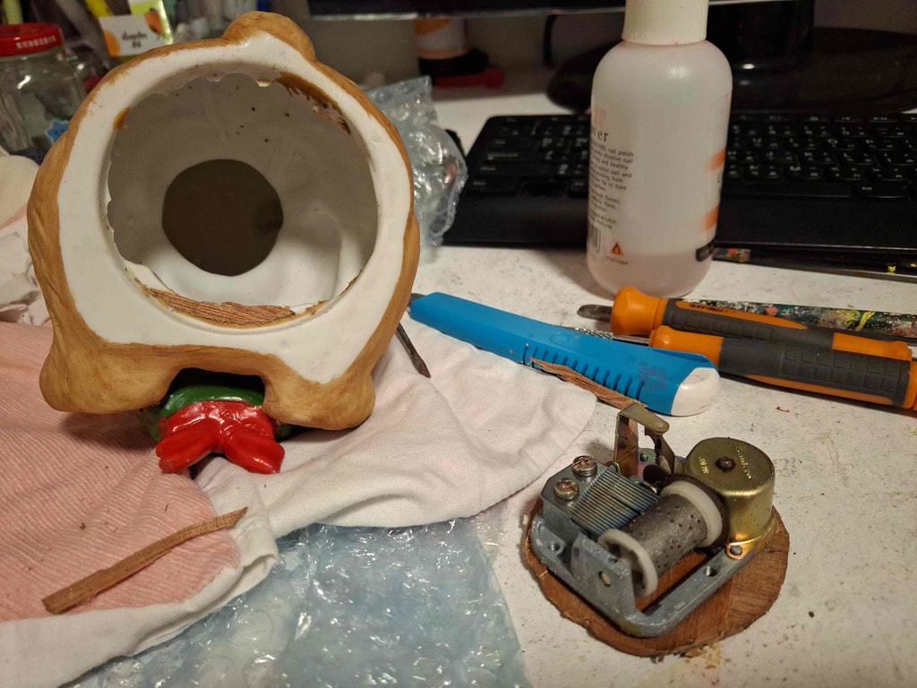 Repair in progress 1