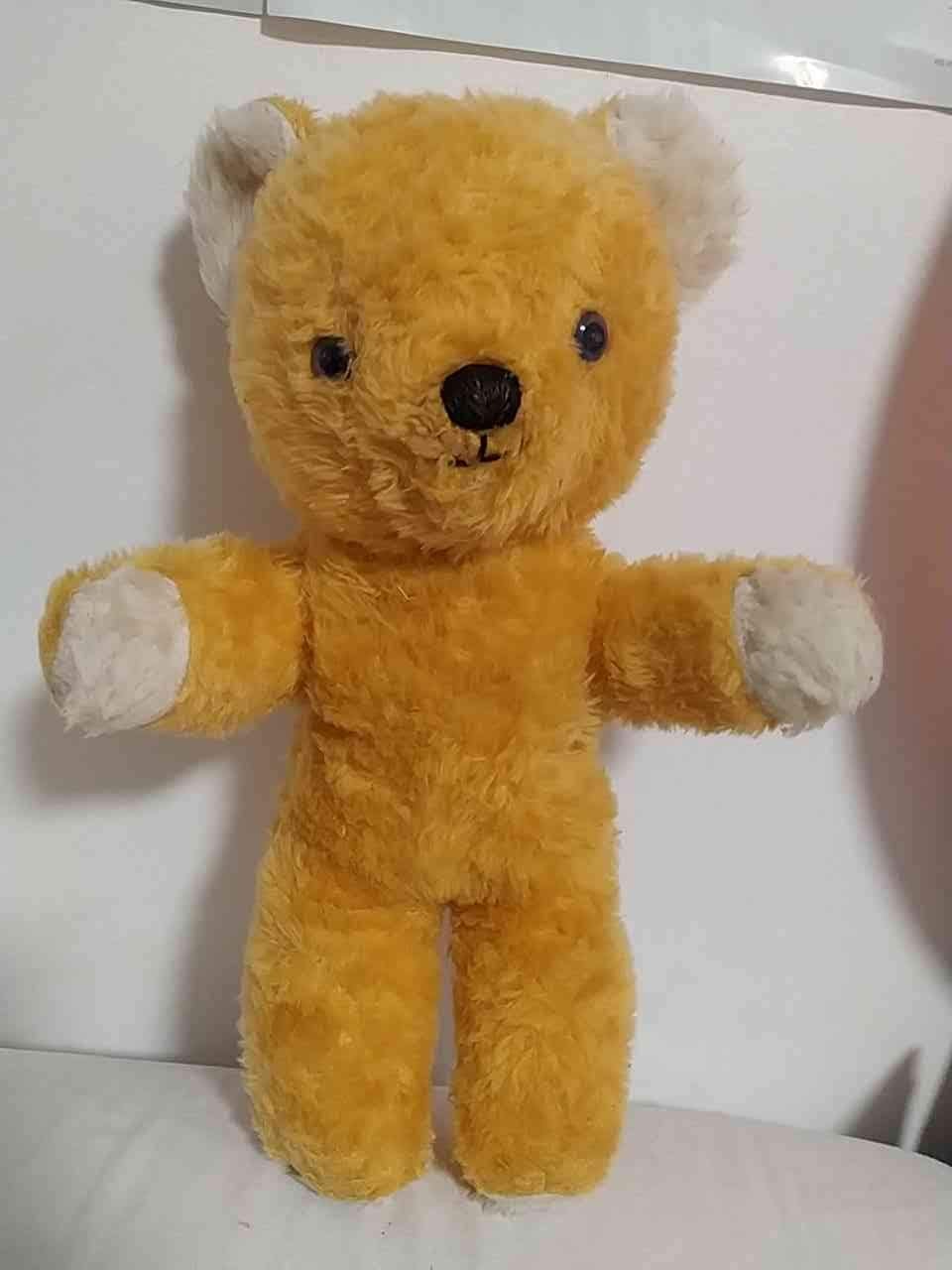 Hamish yellow teddy bear