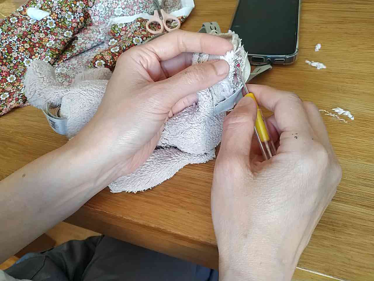 Repair in progress 3