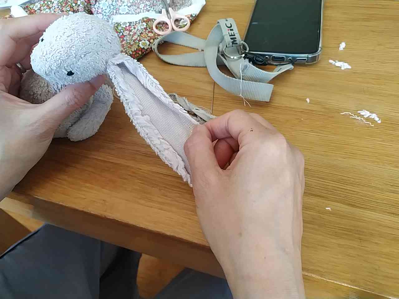 Repair in progress 4