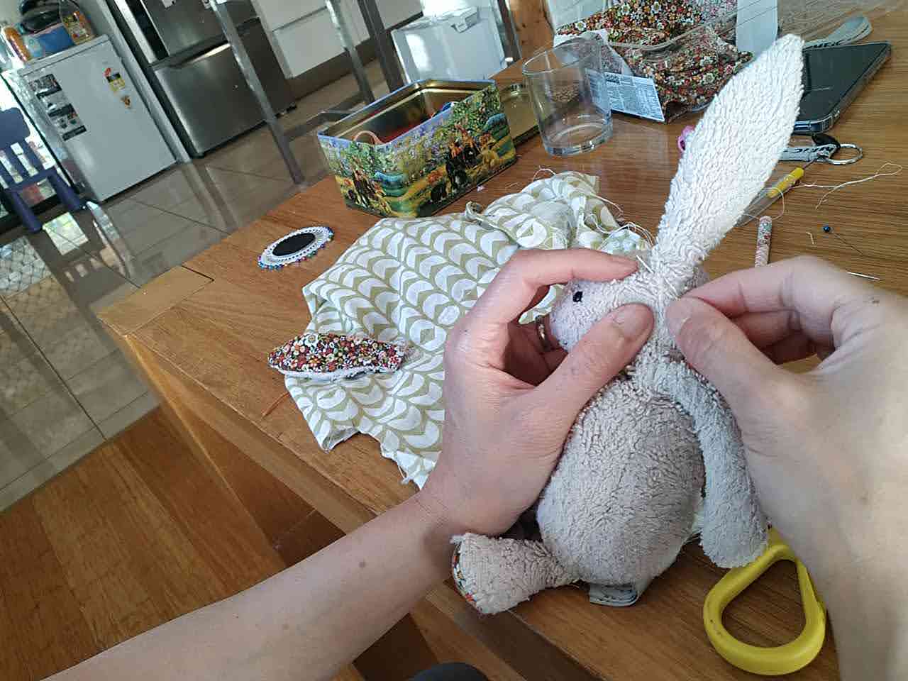 Repair in progress 8