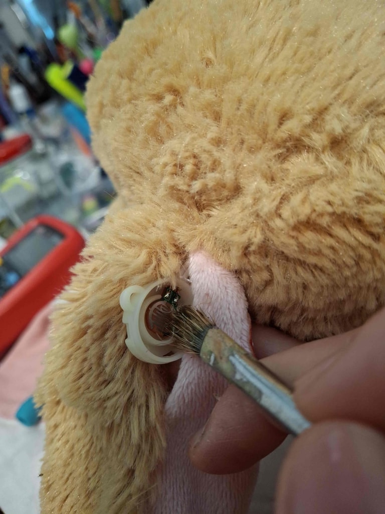 Repair in progress 4
