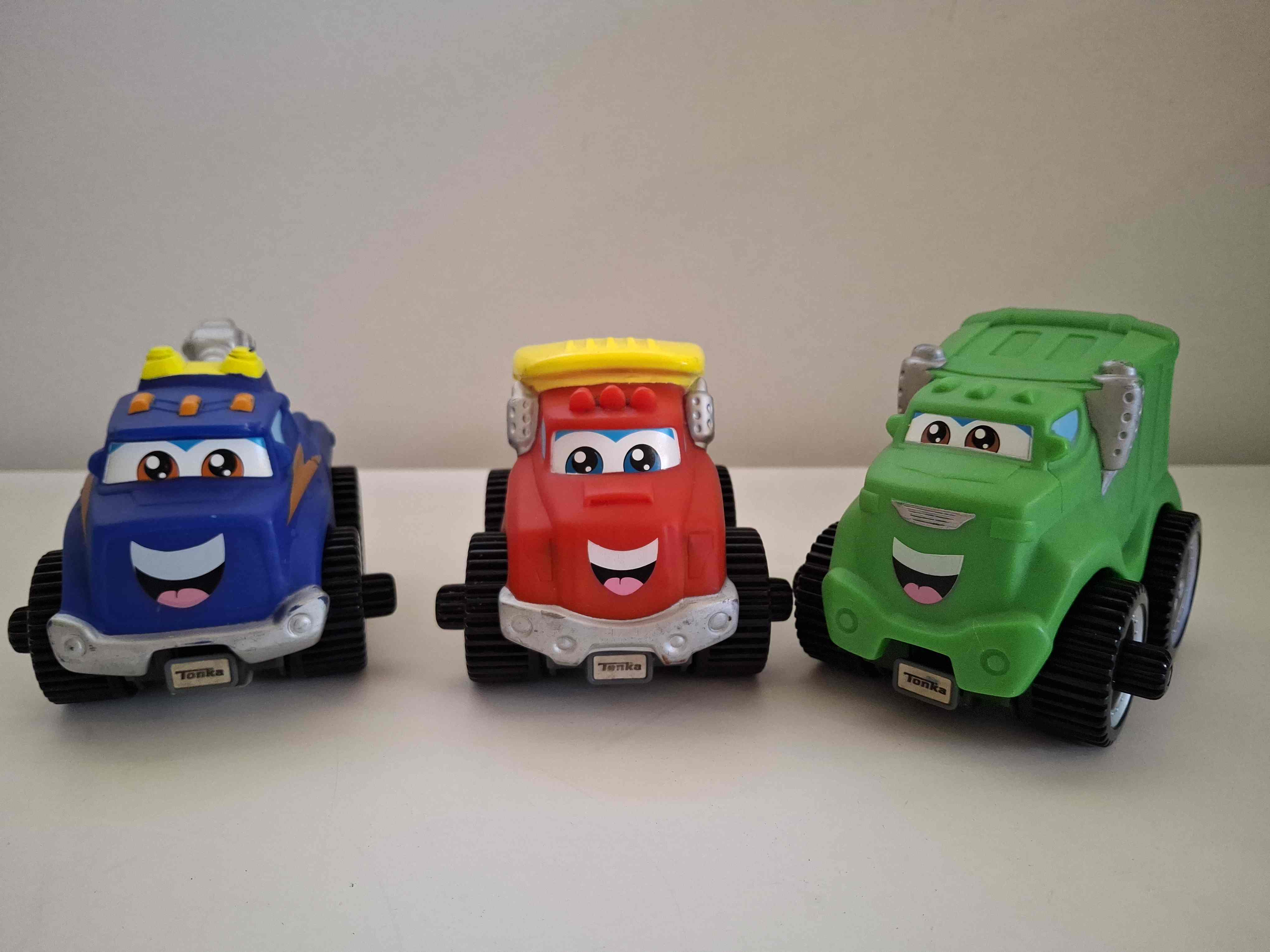 Tonka Chuck and Friends trucks