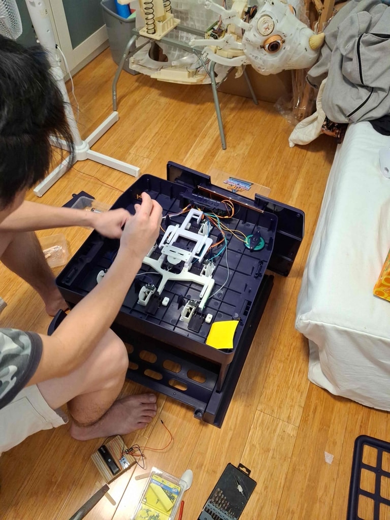 Repair in progress 2