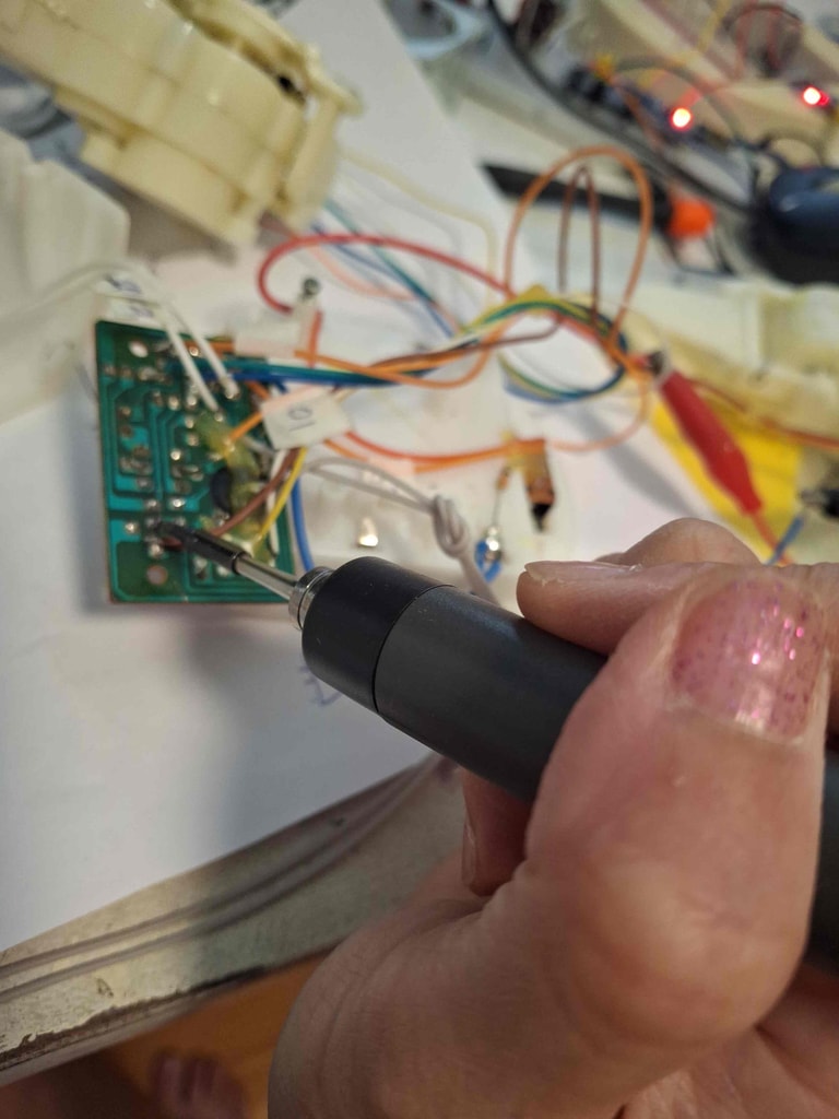 Repair in progress 2