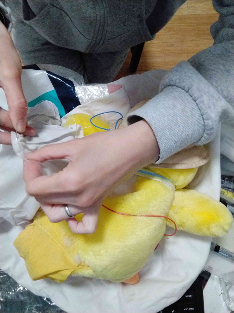Repair in progress 3