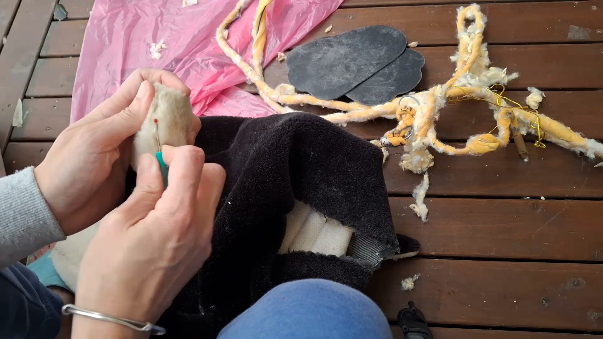 Repair in progress 4