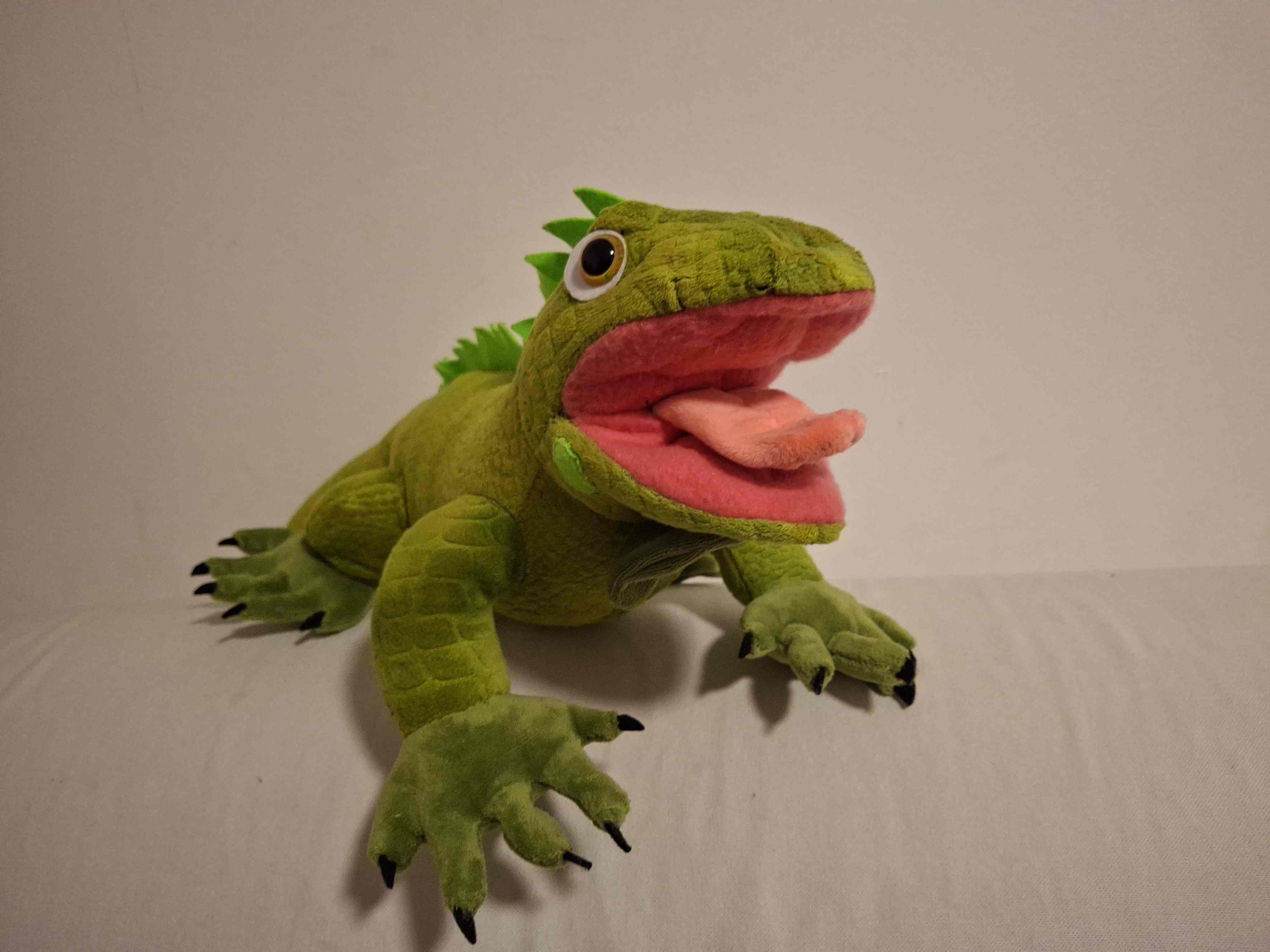 Mr Jones custom iguana plush